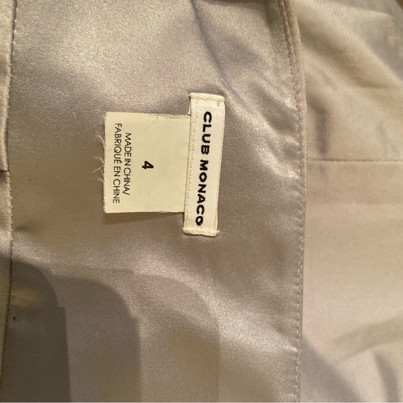 Club Monaco High Rise Pocket Skirt Sz 4 - Picture 6 of 10